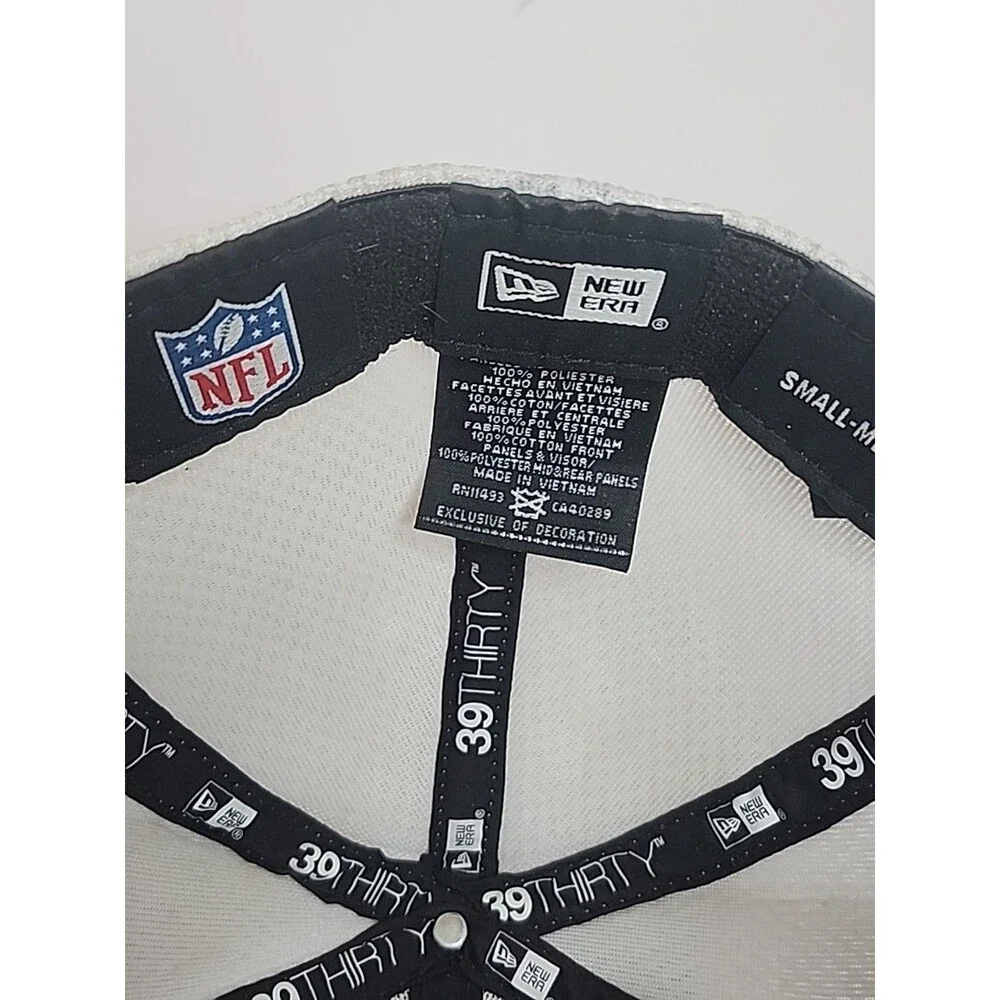 New York Giants New Era 39Thirty Hat Cap Blue White Size Small/ Medium EUC